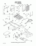 UNIT PARTS Diagram and Parts List for ID5HHEXWS01  Whirlpool Refrigerator