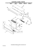 Part Location Diagram of WPW10545255 Whirlpool Thermal Fuse
