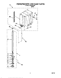 POWERSCREW AND RAM Diagram and Parts List for TU800SPJB0  Whirlpool Trash Compactor