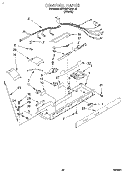 CONTROL, LIT/OPTIONAL Diagram and Parts List for KSRB27QABL10  KitchenAid Refrigerator
