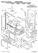 Part Location Diagram of 8304066 Whirlpool Use & Care Guide (Oven)