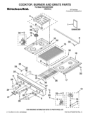 Part Location Diagram of W10226015 Whirlpool TRIM-CKTOP