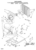 UNIT Diagram and Parts List for KUIS185JBT0  KitchenAid Ice Maker