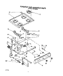 Part Location Diagram of 4342530 Whirlpool DISCONTINUED