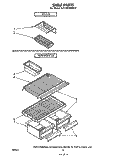 Part Location Diagram of 935750 Whirlpool SHELF-WIRE