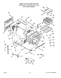 BODY Diagram and Parts List for 2025B0A  Roper Range
