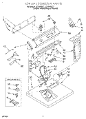 Part Location Diagram of 3398538 Whirlpool PANEL-CNTL