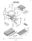 LINER Diagram and Parts List for EB19MK1LWR0  Whirlpool Refrigerator