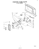 Part Location Diagram of 310185 Whirlpool Timer, Meal Timer