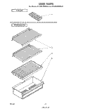 SHELF Diagram and Parts List for ET12DCXMWR0  Whirlpool Refrigerator