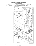 688637 BURNER Diagram and Parts List for LG9801XMW1  Whirlpool Dryer