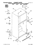 CABINET, LITERATURE Diagram and Parts List for KTRC22MJBT01  KitchenAid Refrigerator