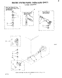 WATER SYSTEM Diagram and Parts List for LA5580XPW1  Whirlpool Washer