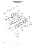 CONTROL PANEL , LIT/OPTIONAL Diagram and Parts List for KEBI200VBL2  KitchenAid Wall Oven