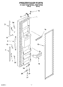 Part Location Diagram of 2311642 Whirlpool Wire Harness