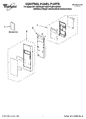 Part Location Diagram of W10110888 Whirlpool Tech Sheet