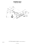 CONSOLE Diagram and Parts List for 3CE2110XMW1  Whirlpool Dryer