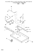 SECTION Diagram and Parts List for KGCT055GBL0  KitchenAid Cooktop