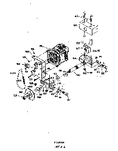 Motor And Drive Diagram and Parts List for 8963L10  Roper Trash Compactor