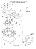 SECTION Diagram and Parts List for KFP500WH  KitchenAid Food Processor