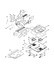 Unit Parts Diagram and Parts List for KUDF204EPA00  KitchenAid Refrigerator
