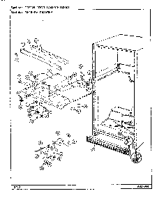 04 - Fresh Food Compartment Diagram and Parts List for RB194PA  Whirlpool Refrigerator