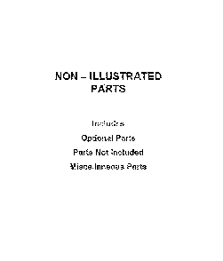 Optional parts (not included) Diagram and Parts List for WFG975H0HV1  Whirlpool Range