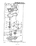 GEARCASE Diagram and Parts List for LA7005XPW1  Whirlpool Washer