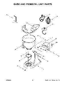 Part Location Diagram of W11603398 Whirlpool Use and Care Guide