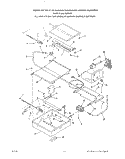 OVEN DOOR Diagram and Parts List for S8757W1  Roper Range