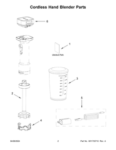 Part Location Diagram of W11634663 Whirlpool Use and Care Guide