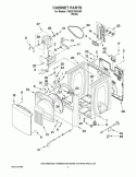 Part Location Diagram of WPW10201785 Whirlpool SWITCH-DOR