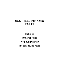 Optional parts (not included) Diagram and Parts List for 7MWFW6622HW2  Whirlpool Washer