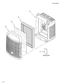 Part Location Diagram of 1185461 Whirlpool FRONT