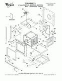 OVEN PARTS Diagram and Parts List for RBS307PVS03  Whirlpool Wall Oven
