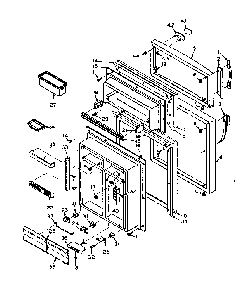 Part Location Diagram of 532000 Maytag Refrigerator door panel