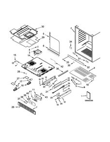 Part Location Diagram of W10774183 Whirlpool SCREW