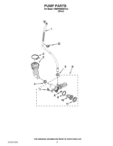 Part Location Diagram of WPW10454196 Whirlpool PUMP-WATER