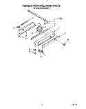 FREEZER CONTROL PANEL Diagram and Parts List for KSSS42DWW02  KitchenAid Refrigerator