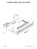 Part Location Diagram of W10515042 Whirlpool CNTRL-ELEC