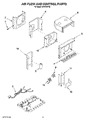 Part Location Diagram of 8209914 Whirlpool Wall, Dividing