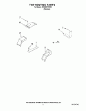 TOP VENTING PARTS Diagram and Parts List for KDSS907XSP00  KitchenAid Range
