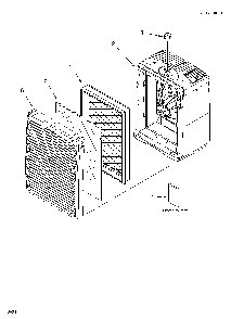 Air cleaner parts Diagram and Parts List for 106832340  Kenmore Air Purifier