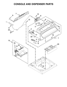 Part Location Diagram of W11089551 Whirlpool CNTRL-ELEC