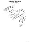 Part Location Diagram of 8575334 Whirlpool HANDLE