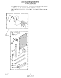 INSTALLATION Diagram and Parts List for ACQ052XW0  Whirlpool Air Conditioner
