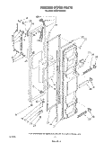 Part Location Diagram of 1109480 Whirlpool Insulation, Dispenser