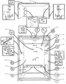 Part Location Diagram of 500206 Whirlpool Plate