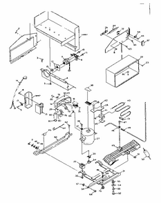 Unit Parts Diagram and Parts List for 106N14FS-1  Kenmore Refrigerator