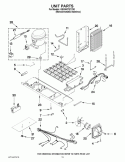 UNIT PARTS Diagram and Parts List for GSS30C7EYY01  Whirlpool Refrigerator